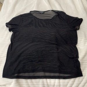 Bebe Mesh See through Top✨